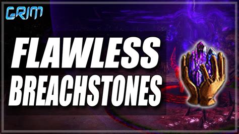 poe flawless breachstone.